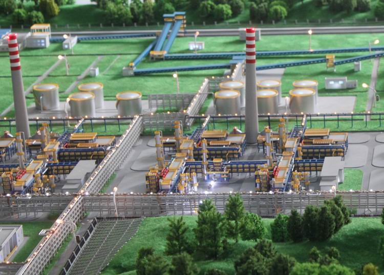 广宗县石化区模型