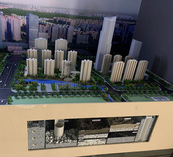 广宗县建筑模型
