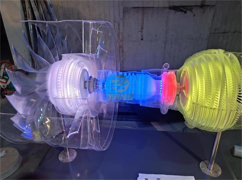 广宗县飞机发动机模型